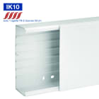 Iboco - Goulotte de distribution cloisonnable TA-G 200x80 1 compartiment blanche