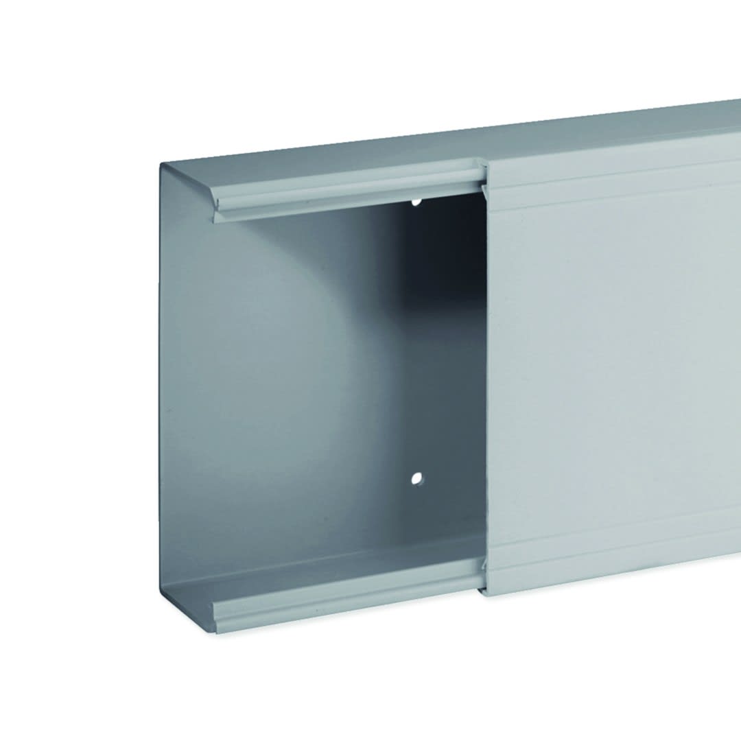 Iboco - Goulotte de distribution non cloisonnable TA-E 150x60 1 compartiment grise