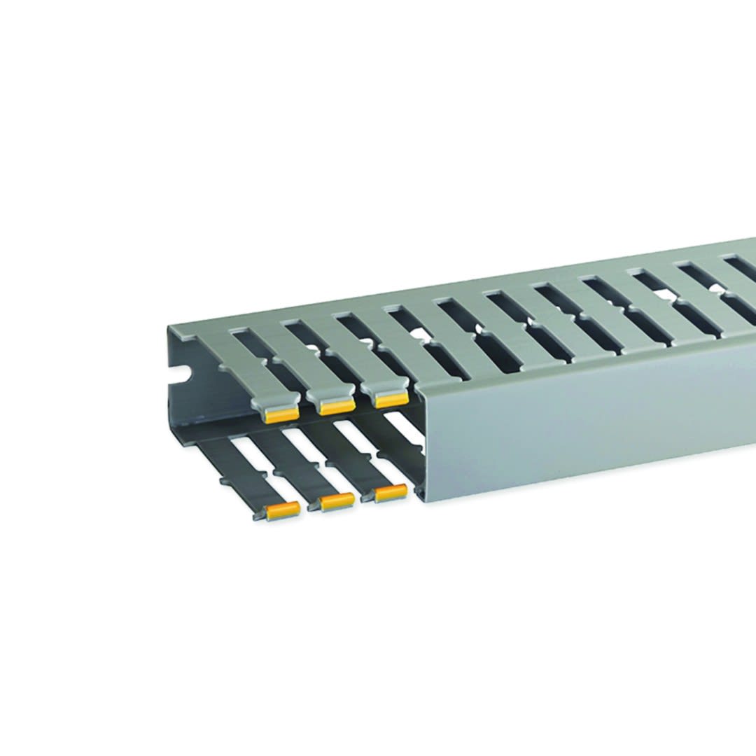 Iboco - Goulotte de câblage au pas de 20 T1-n 40x100 grise