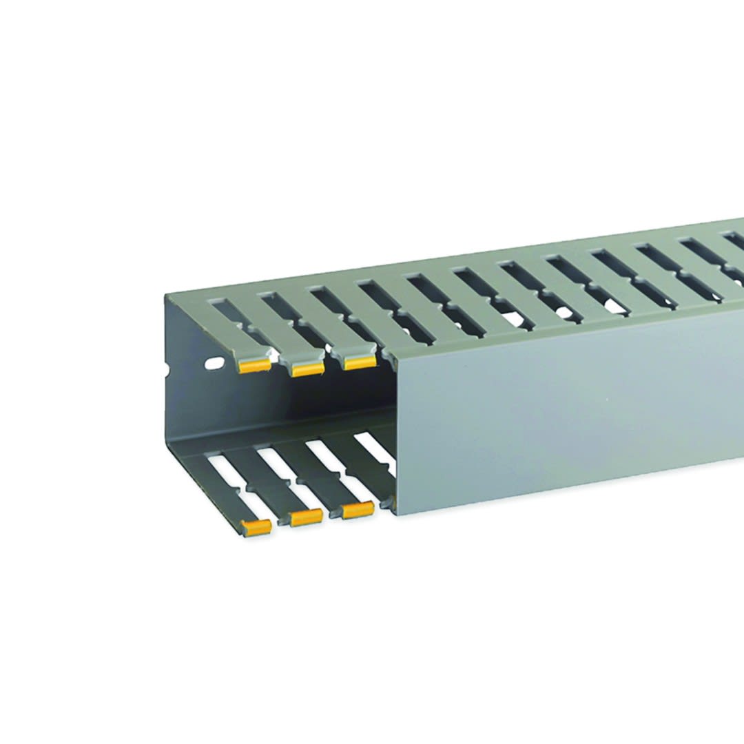 Iboco - Goulotte de câblage au pas de 20 T1-N 60x100 grise