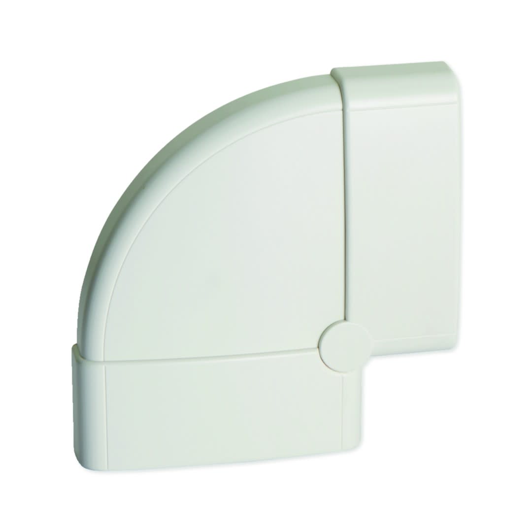 Iboco - Angle plat pour TBA 127x28 blanc