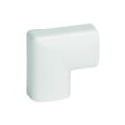Iboco - Angle plat pour Optima TM 22x12,5 blanc