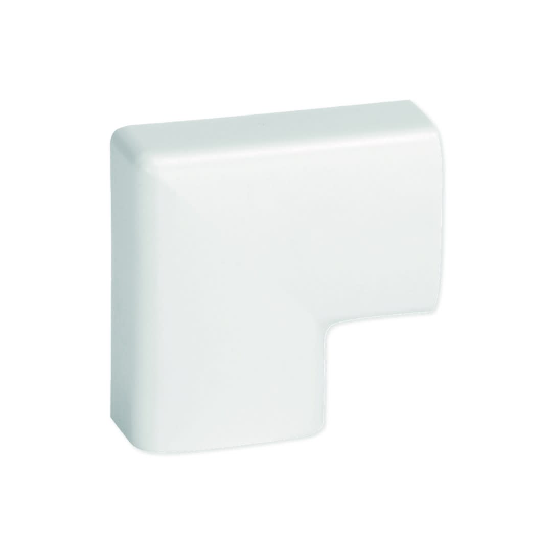 Iboco - Angle plat pour Optima TM 34x16 blanc