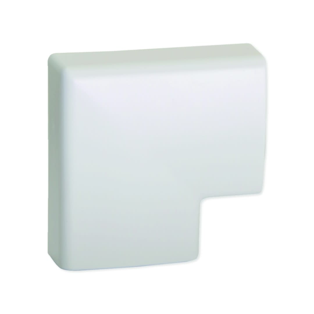 Iboco - Angle plat pour Optima TM 52x20 blanc