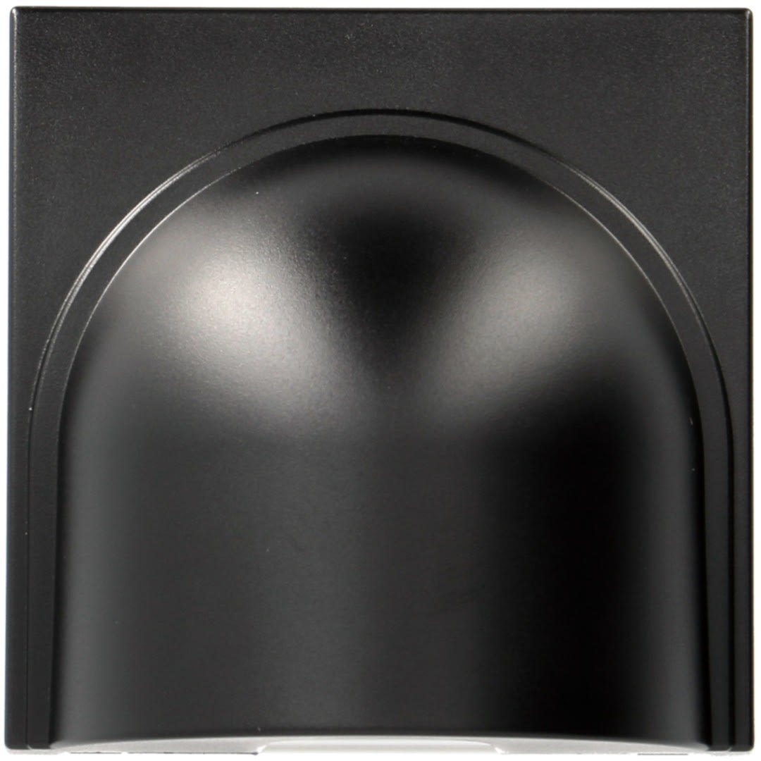 Iboco - Sortie de câble Tercia 2 modules noire