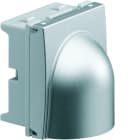 Iboco - Sortie de câble TerCia 2 modules alucolor