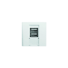 Iboco - Chargeur USB double TerCia 2 modules blanc