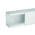 Iboco - Goulotte de distribution non cloisonnable Ta-e 80x60 1 compartiment blanche