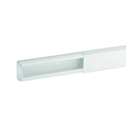 Iboco - Goulotte de distribution non cloisonnable Ta-e 25x17 1 compartiment blanche