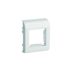 Iboco - Support 45x45 2 modules pour Ta-e et Ta-g 80x40 et 80x60 blanc