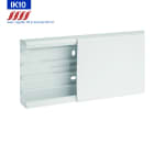 Iboco - Goulotte de distribution cloisonnable Ta-g 120x40 1 compartiment blanche