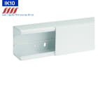 Iboco - Goulotte de distribution cloisonnable Ta-g 80x60 1 compartiment blanche