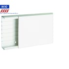 Iboco - Goulotte de distribution cloisonnable Ta-g 200x60 1 compartiment blanche