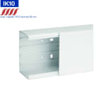 Iboco - Goulotte de distribution cloisonnable Ta-g 120x80 1 compartiment blanche