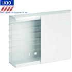 Iboco - Goulotte de distribution cloisonnable Ta-g 200x80 1 compartiment blanche