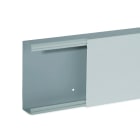 Iboco - Goulotte de distribution non cloisonnable Ta-e 100x40 1 compartiment grise