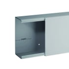 Iboco - Goulotte de distribution non cloisonnable Ta-e 150x80 1 compartiment grise