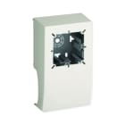 Iboco - Boîtier d'appareillage entraxe 60mm pour Tcn 68,5x22,5 blanc