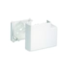 Iboco - Angle plat avec fond pour Tercia TA-C45 134x55 blanc