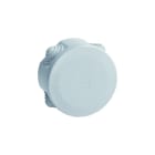 Iboco - Boîte de dérivation étanche Pico diam. 80 Prof. 40 grise à tétines IP55 960°C