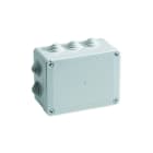 Iboco - Boîte de dérivation étanche Pico 150x110 Prof. 70 grise à tétines IP55 960°C