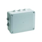 Iboco - Boîte de dérivation étanche Pico 240x190 Prof. 90 grise à tétines IP55 960°C