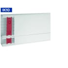 Iboco - Pack Tecnica-GTL Multipack250 250x65 1 socle compartimenté 2 couvercles blanc