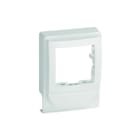 Iboco - Boîtier simple pour appareillage AlreaTM sur Optima TM 22x12,5 blanc
