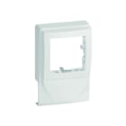 Iboco - Boîtier simple pour appareillage AlreaTM sur Optima TM 32x12,5 blanc