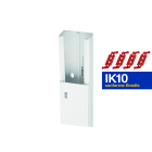 Iboco - Goulotte de distribution cloisonnable IK10 à - 5°C Ta-g 60x40 1 comp. blanche
