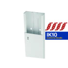 Iboco - Goulotte de distribution cloisonnable IK10 à - 5°C Ta-g 100x40 1 comp. blanche