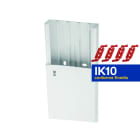 Iboco - Goulotte de distribution cloisonnable IK10 à - 5°C Ta-g 120x40 1 comp. blanche