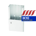 Iboco - Goulotte de distribution cloisonnable IK10 à - 5°C Ta-g 120x60 1 comp. blanche