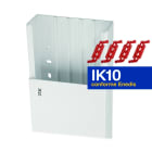 Iboco - Goulotte de distribution cloisonnable IK10 à - 5°C Ta-g 150x60 1 comp. blanche