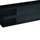 Iboco - Goulotte d'installation clip45 Tercia TA-C45 134x55 2 compartiments noire