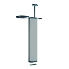 Iboco - Colonne speed Tercia CLS-C45 2 faces Hmax fixation 3000 à 3300mm alu anodisé