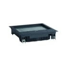 Iboco - Boîte de sol Tercia BDS-C45 12 modules prof encastrement 80mm Dim 219x219mm Gris