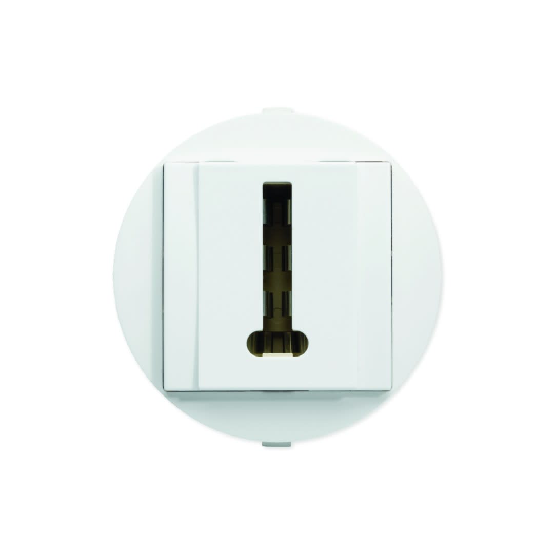 Iboco - Prise téléphone T Optima blanche