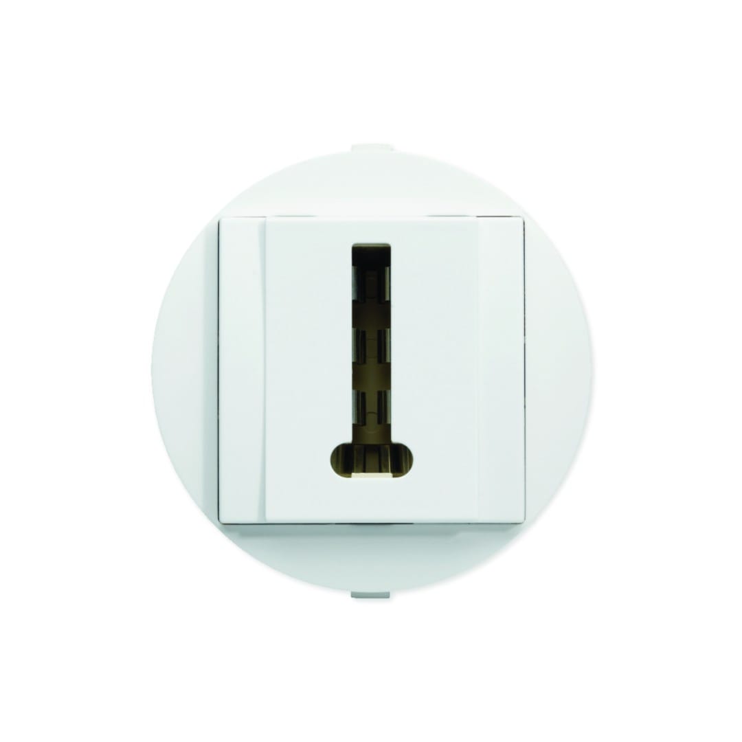 Iboco - Prise téléphone T Optima blanche