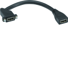 Iboco - Câble SUB-D HDMI Tercia femelle femelle 20cm