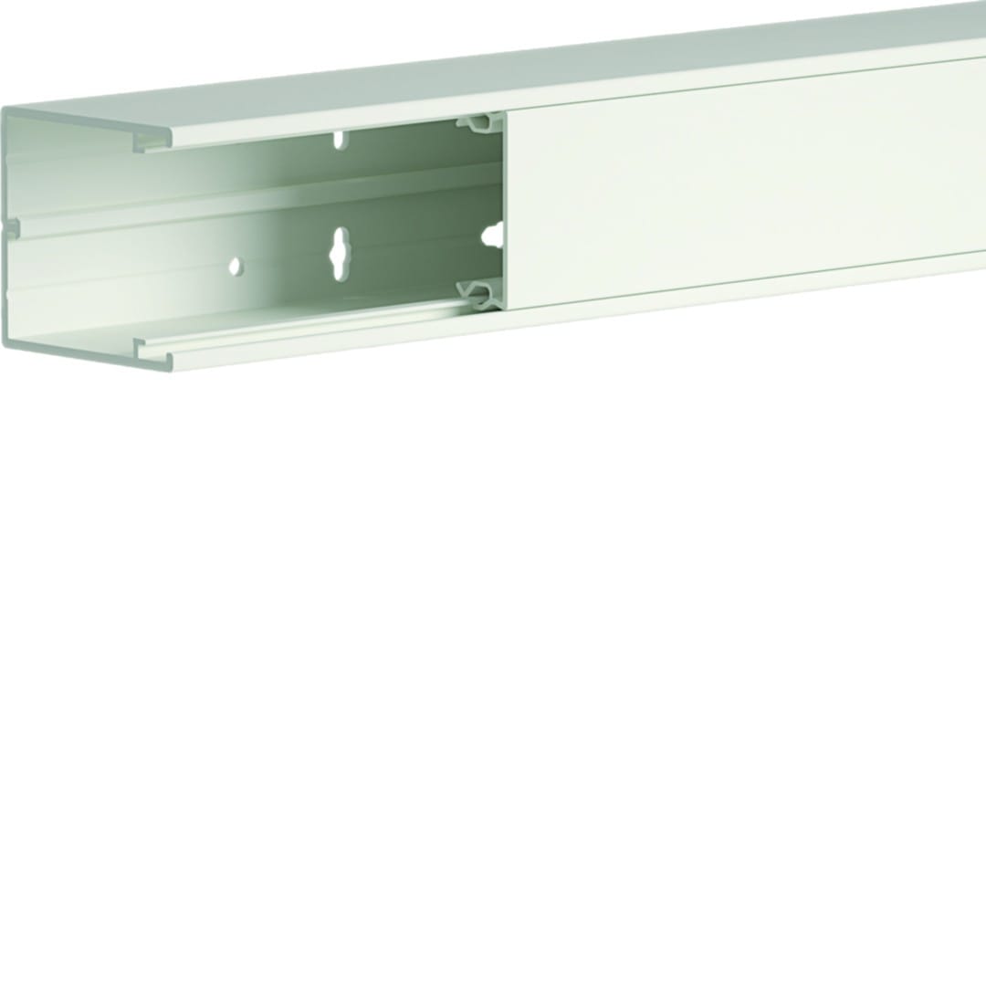 Iboco - Goulotte d'installation Tercia Clip45 50x55 1 compartiment PVC blanc