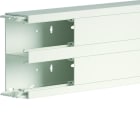 Iboco - Goulotte d'installation Tercia Clip45 134x55 2 compartiments PVC blanc