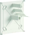 Iboco - Angle plat avec fond pour Tercia Clip45 134x55 antibactérienne blanc