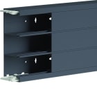 Iboco - Goulotte d'installation Tercia Clip45 164x55 3 compartiments PVC noir