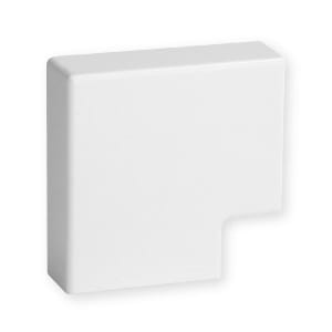 Iboco - Angle plat pour TA-E 40x17 et TA-S 40x17 blanc