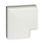 Iboco - Angle plat pour Optima TM 80x22 blanc