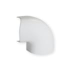 Iboco - Angle plat pour CND 90x60 blanc