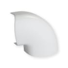 Iboco - Angle plat pour CND 120x75 blanc