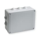 Iboco - Boîte de dérivation étanche Pico 300x220 Prof. 120 grise à tétines IP55 960°C