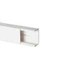 Goulotte de distribution non cloisonnable TA-E 100x60 1 compartiment blanche